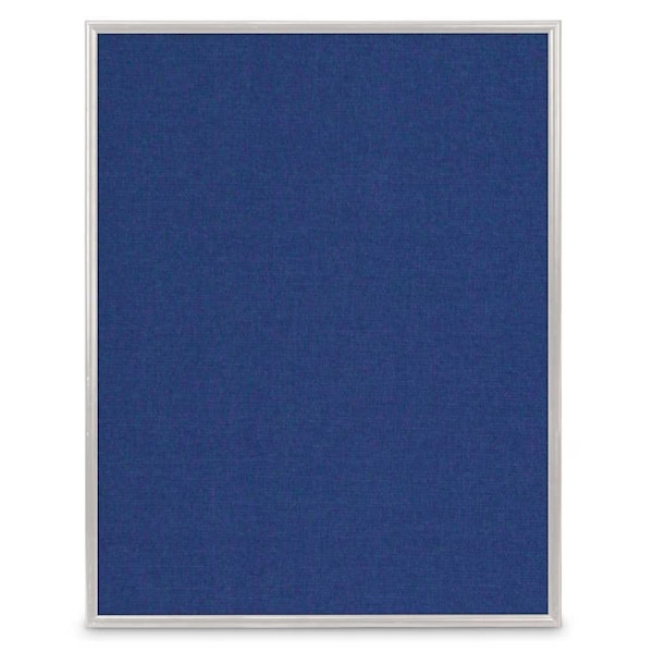 Corkboard, Fabric, 2 Door, Satin/Blk, 72x36"